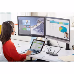 HP EliteDisplay E232 écran plat de PC 23" Full HD LED Noir - Vue supplémentaire 5